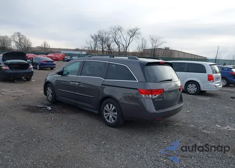 2016 Honda Odyssey Ex-L from USA, damaged, VIN 5FNRL5H69GB016407